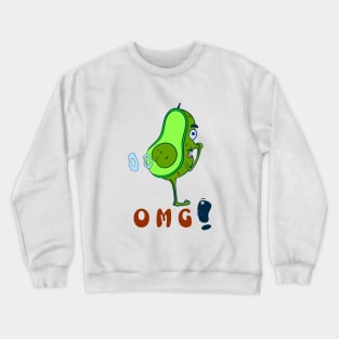 oh my god Avocado Crewneck Sweatshirt